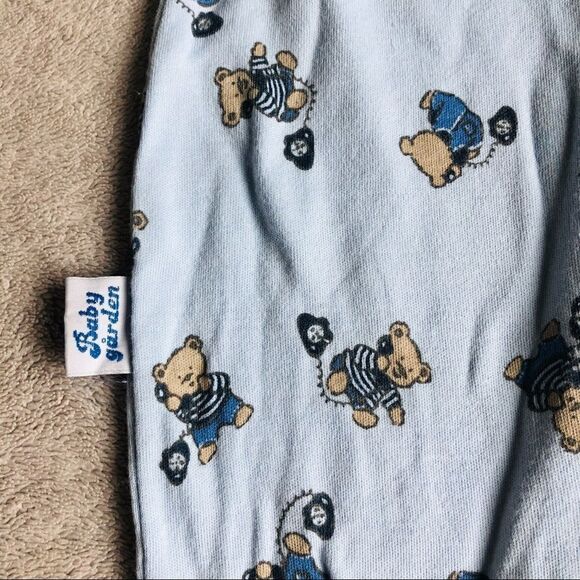 Baby Garden Footed Snap Up Onesie Pajamas - Picture 5 of 5